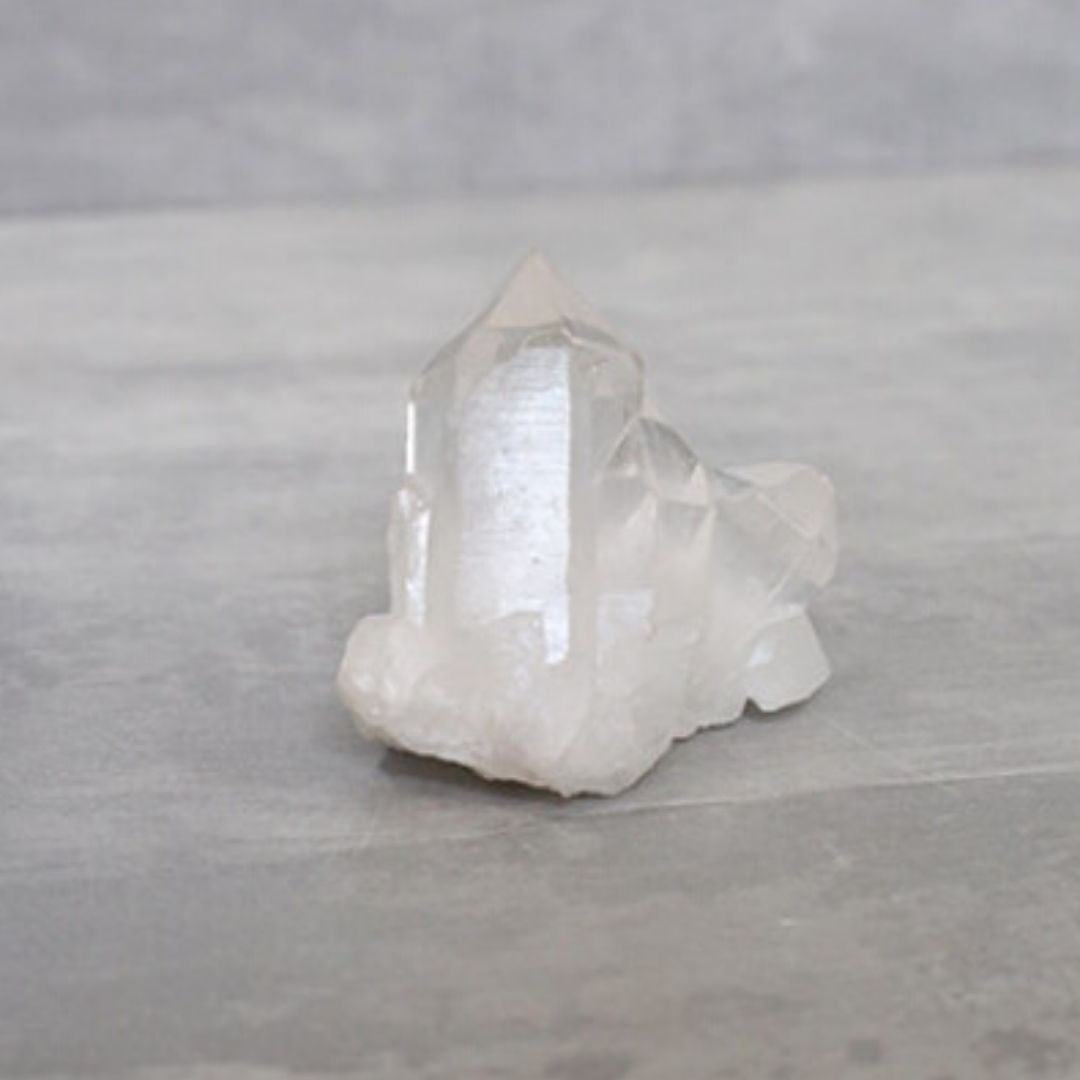 drusa de quartzo de cristal da marca shop dos cristais
